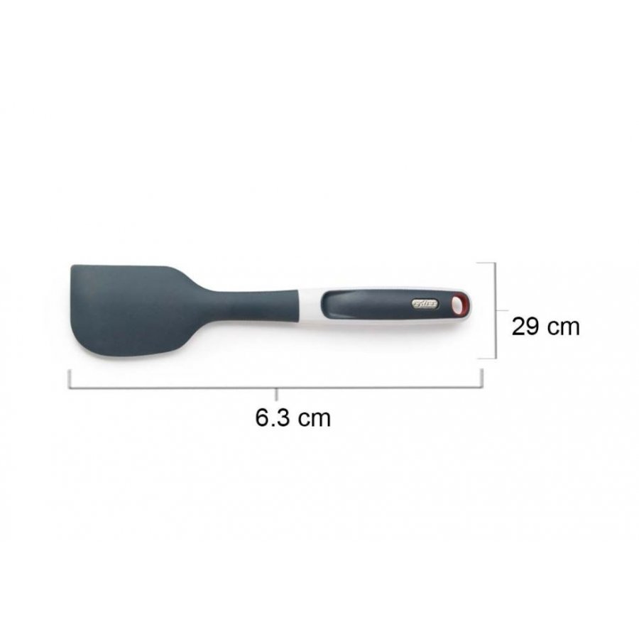 Zyliss Soft Square Dejskraber 29 cm, Hvid/Gr