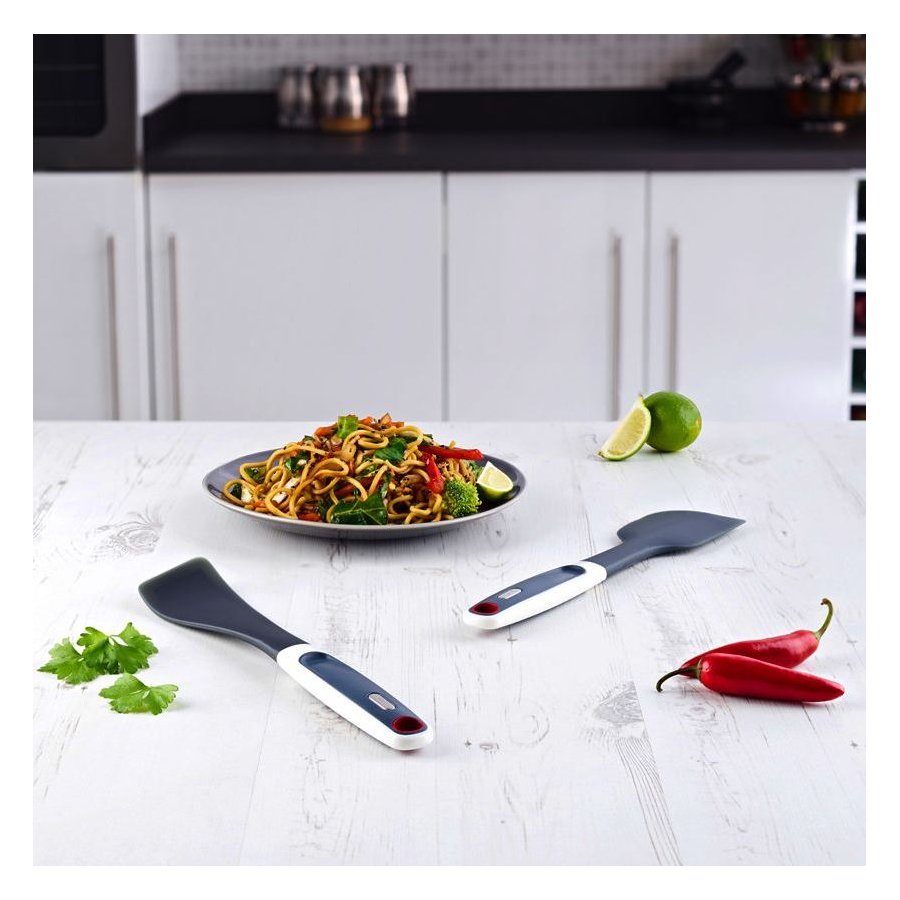 Zyliss Soft Square Dejskraber 29 cm, Hvid/Gr