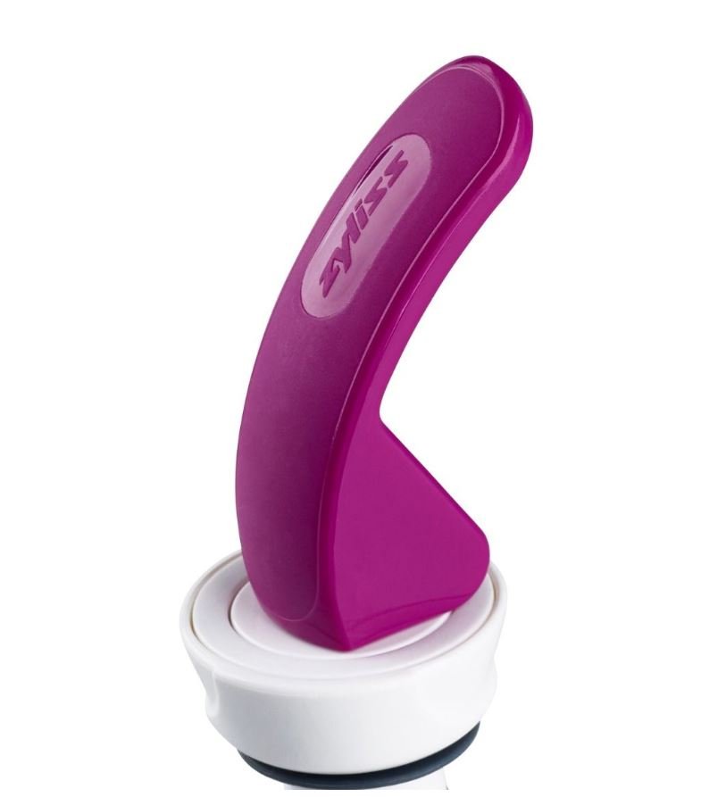 Zyliss Easy Seal Bottle Stopper 2er Set, Blau/Lila