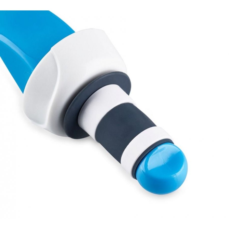 Zyliss Easy Seal Bottle Stopper 2er Set, Blau/Lila