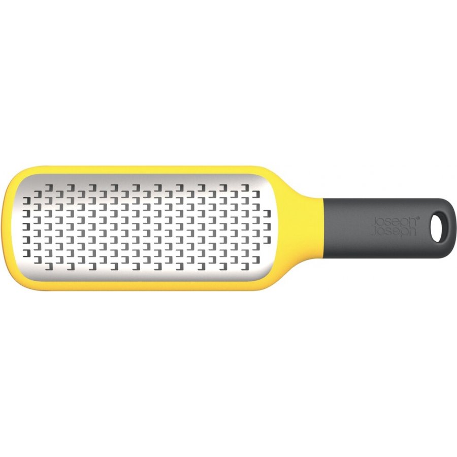 Joseph Joseph GripGrater Reibe Fein mit Schalengriff 26,5 cm, Gelb