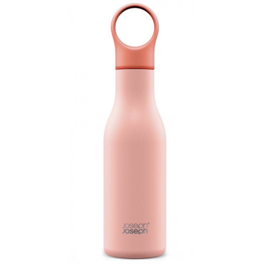 Joseph Joseph Loop Thermosflasche 500 ml, Koralle