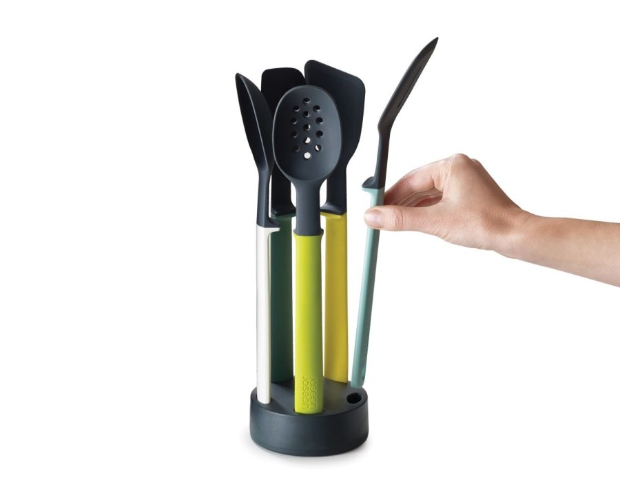 Joseph Joseph Elevate Silikon-Utensilienset 5 Teile, Mehrfarbig