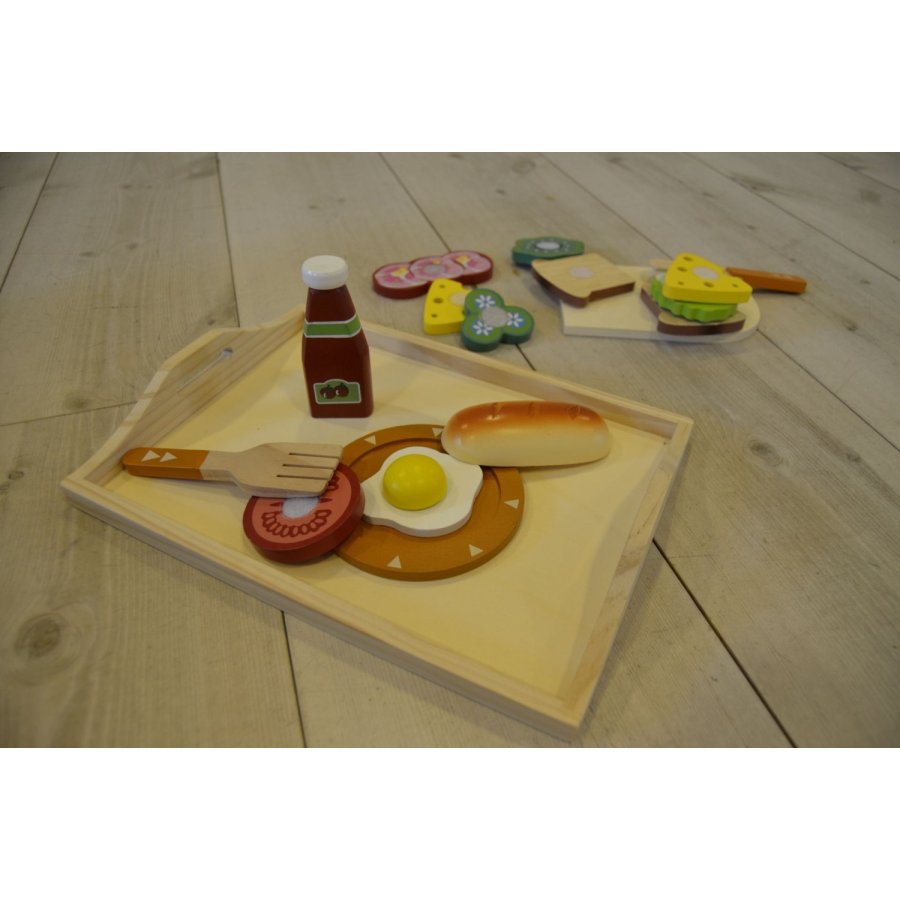 Magni Morgenmadsbakke m. Tilbehr 18 Dele 28 cm, Multi