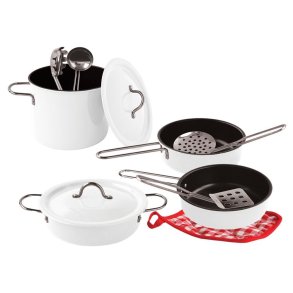 Magni Grydes�t 11 Dele 36 cm, Hvid