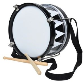 Magni Tromme m. Harlekin 3 Dele 24 cm, Multi