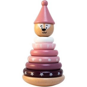 Magni Stabelt�rn Bj�rn Magnetisk 8 Dele 21 cm, Lyser�d