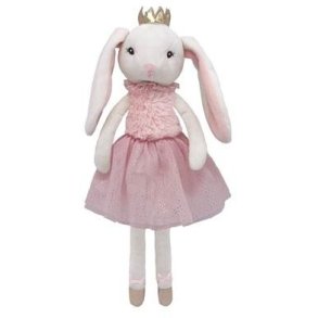 Magni Ballerina Kanin Freya Bamse 35 cm, Hvid