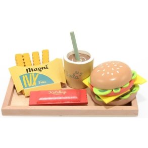 Magni Burger Menu 17 Dele 20 cm, Multi