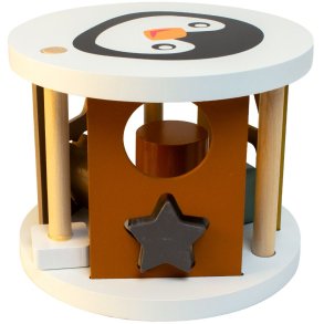 Magni Putteboks Pingvin 7 Dele 28 cm, Natur