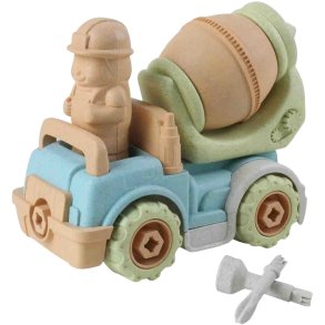 Magni Take-Apart Arbejdsbil Cementblander 4 Dele 27 cm, Multi