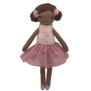 Magni Ballerina Pige Emma Bamse 37 cm, Brun