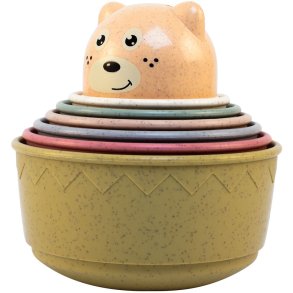 Magni Stabelkopper Bj�rn 7 Dele 11 cm, Multi