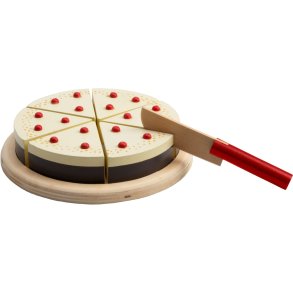 Magni Cheesecake m. Velcro 8 Dele 16 cm, Gul