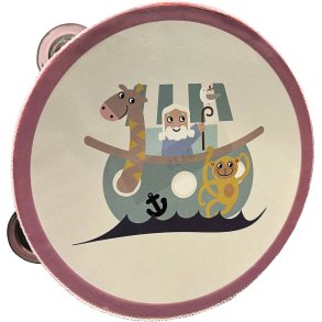 Magni Tamburin Noahs Ark 15 cm, Dusty Rose