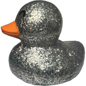 Magni Badeand m. Glimmer 8 cm, S�lv