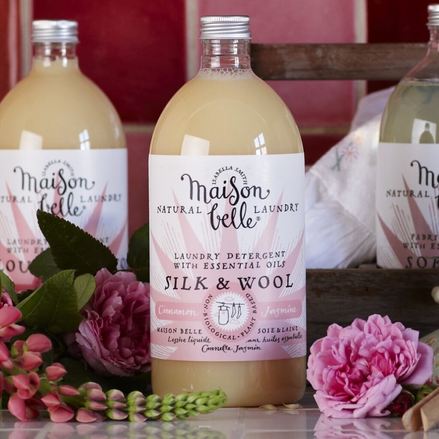 Maison Belle Laundry, Silk & Wool Uldvaskemiddel 1000 ml, Cinnamon/Jasmine
