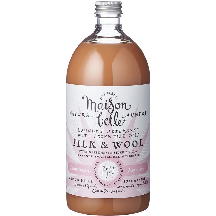 Maison Belle Laundry, Silk & Wool Uldvaskemiddel 1000 ml, Cinnamon/Jasmine