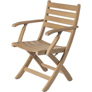 Mandalay Dian Foldestol m. Armlæn, Teak