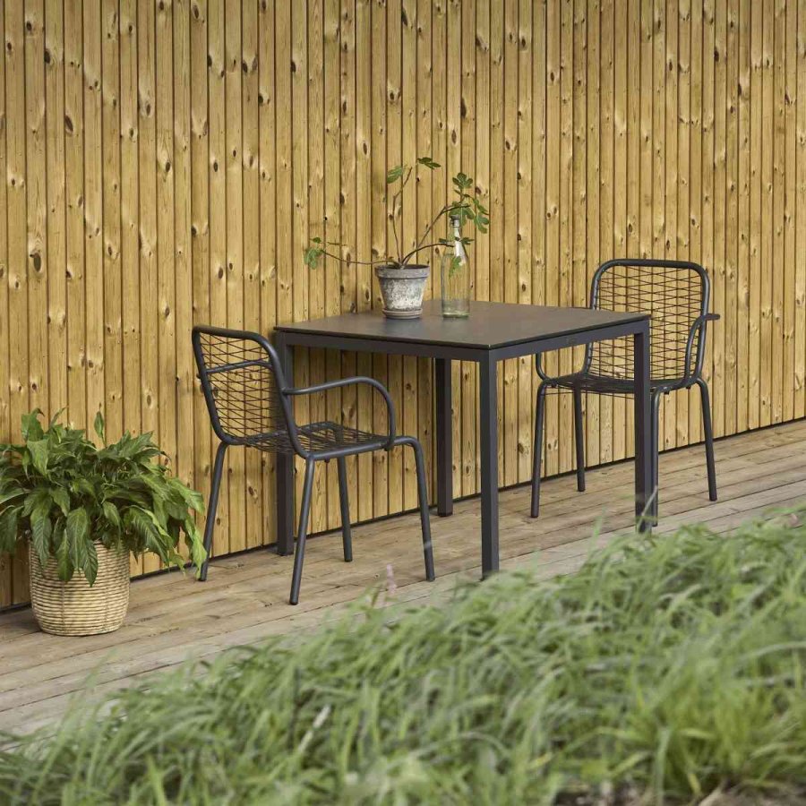 Mandalay Havem�bels�t m. Pure Bord 82 cm og 2 Ivy Wire Stole, Antracit