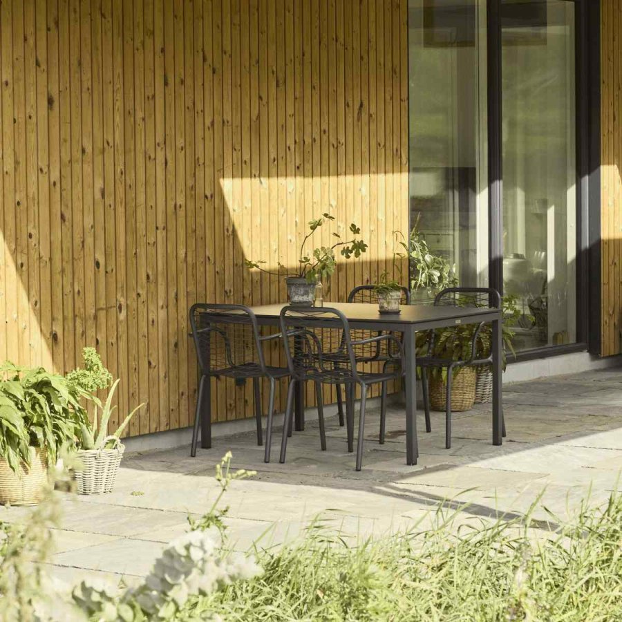 Mandalay Havem�bels�t m. Pure Bord 132 cm og 4 Ivy Wire Stole, Antracit