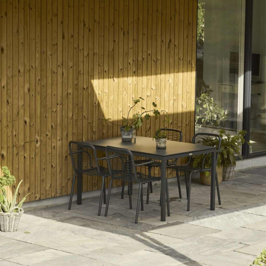 Mandalay Havem�bels�t m. Pure Bord 132 cm og 4 Ivy Wire Stole, Antracit