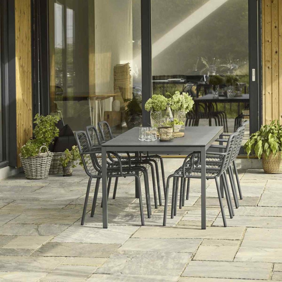 Mandalay Havem�bels�t m. Pure Bord 197 cm og 6 Ivy Wire Stole, Antracit