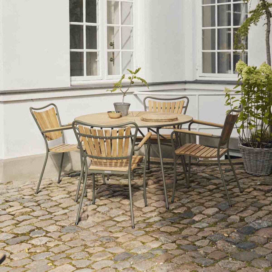 Mandalay Marguerit Havem�bels�t m. 4 Stole �110 cm, Olivengr�n