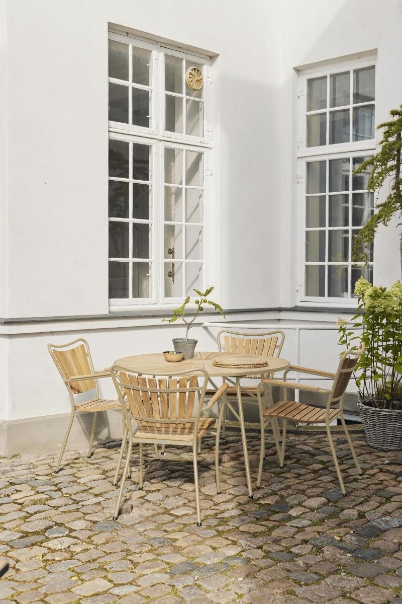 Mandalay Marguerit Havem�bels�t m. 4 Stole �110 cm, Taupe