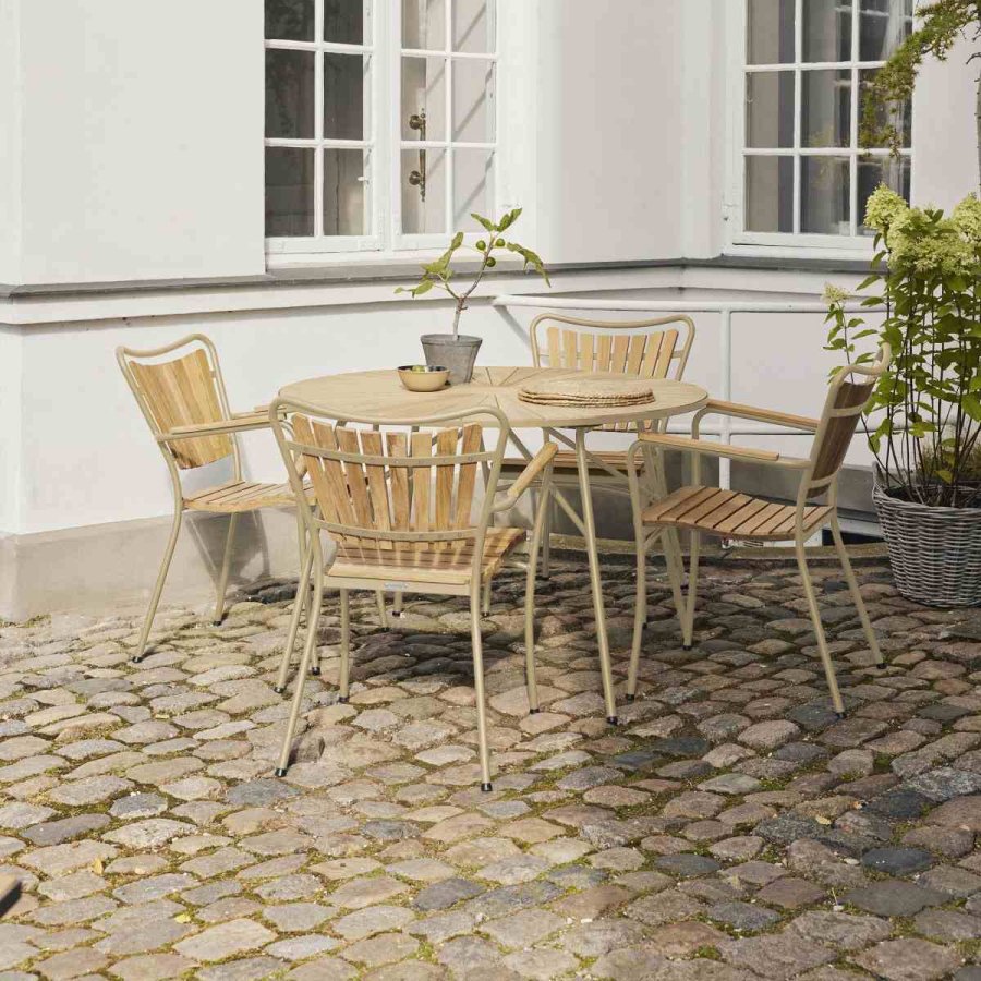 Mandalay Marguerit Havem�bels�t m. 4 Stole �110 cm, Taupe