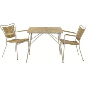 Mandalay Marguerit Havem�bels�t m. 2 Stole 83 cm, Taupe