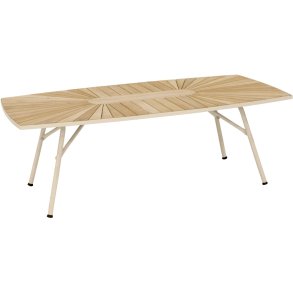 Mandalay Marguerit Loungebord 130 cm, Taupe