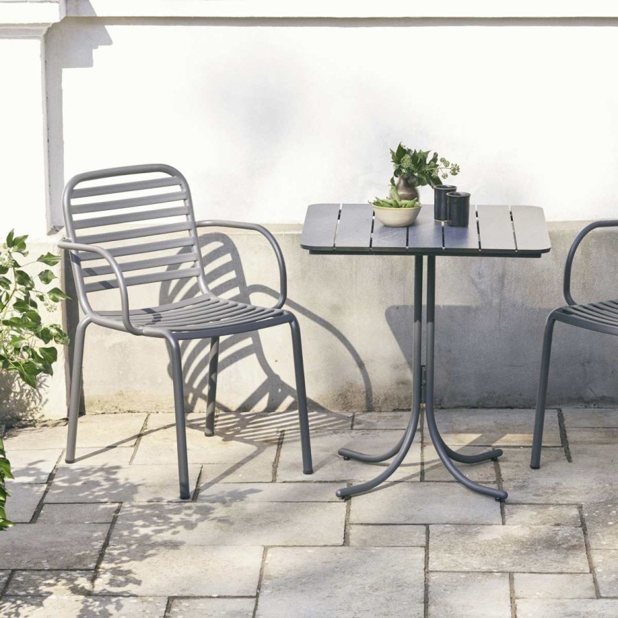 Mandalay Pure Cafes�t m. 2 Ivy Pipe Stole 67 cm, Antracit