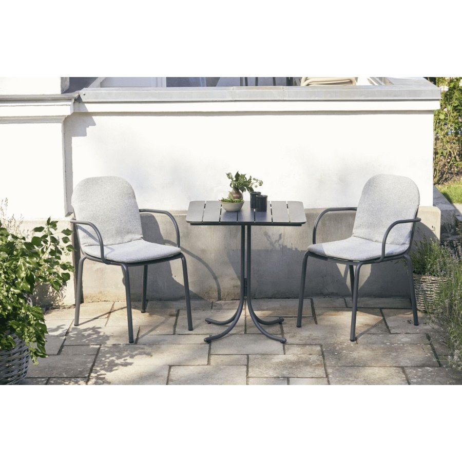 Mandalay Pure Cafes�t m. 2 Ivy Pipe Stole 67 cm, Antracit