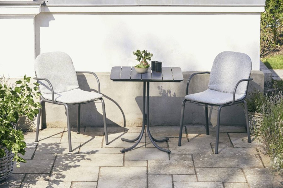 Mandalay Pure Cafes�t m. 2 Ivy Wire Stole 67 cm, Antracit