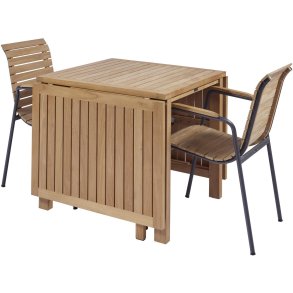 Mandalay Cambridge Cafes�t Klapbord m. 2 Bellevue Stole, Antracit