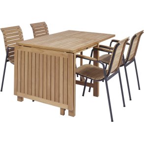 Mandalay Cambridge Havem�bels�t Klapbord m. 4 Bellevue Stole, Antracit