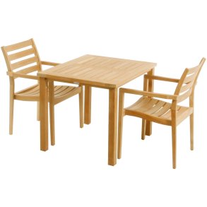 Mandalay Cambridge Cafest m. 2 York Stole 90 cm, Teak