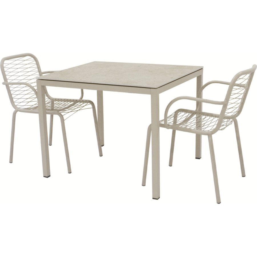 Mandalay Havem�bels�t m. Terra Bord 82 cm og 2 Ivy Wire Stole, Taupe