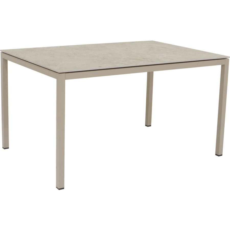 Mandalay Terra Havebord 132 cm, Taupe