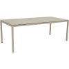 Mandalay Terra Havebord 197 cm, Taupe