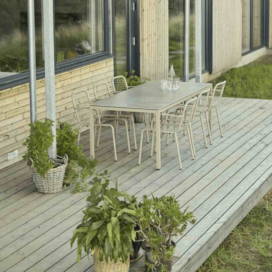 Mandalay Havem�bels�t m. Terra Bord 197 cm og 6 Ivy Wire Stole, Taupe