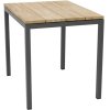 Mandalay Toscana Gartentisch 65 cm, Anthrazit