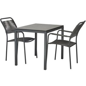 Mandalay Elba Cafest m. 2 Verona Stole 65 cm, Antracit