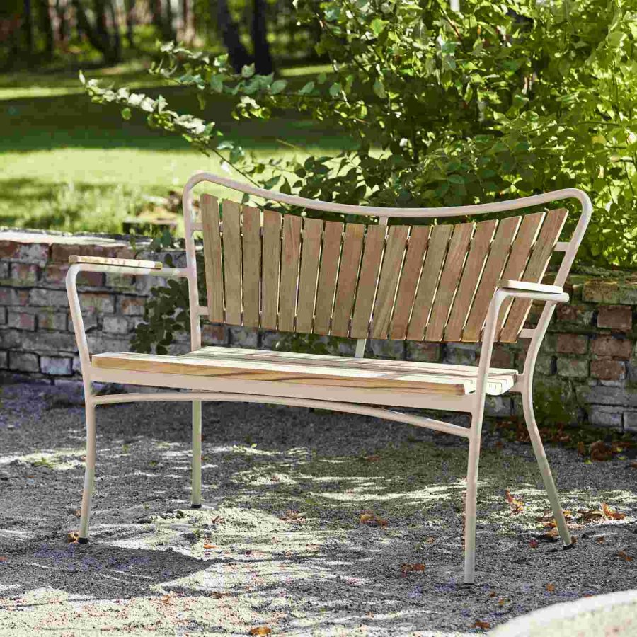 Mandalay Marguerit Haveb�nk 2 Pers. 112 cm, Taupe