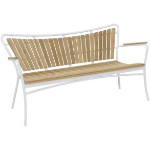 Mandalay Marguerit Loungesofa 143 cm, Hvid