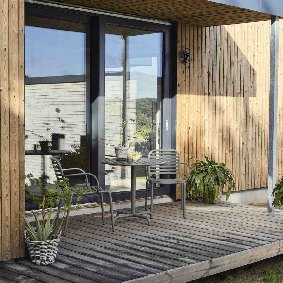 Mandalay Ivy Cafes�t m. 2 Ivy Pipe Stole �76 cm, Olivengr�n