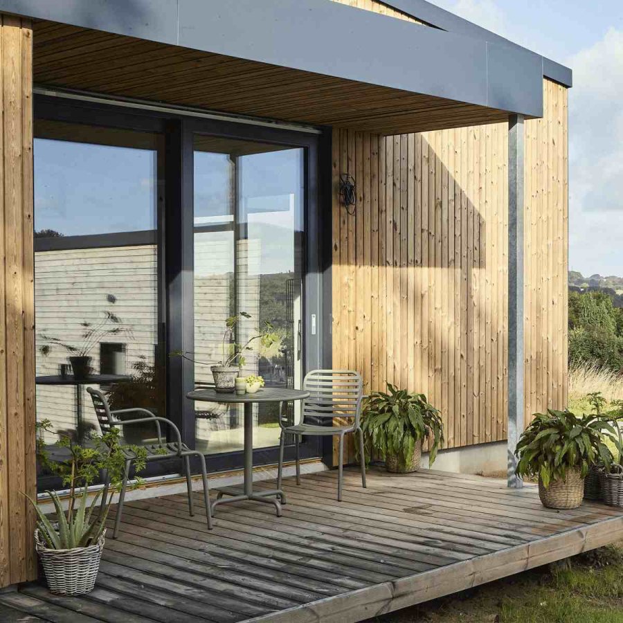 Mandalay Ivy Cafes�t m. 2 Ivy Pipe Stole �76 cm, Olivengr�n