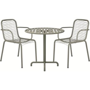 Mandalay Ivy Cafes�t m. 2 Ivy Wire Stole �76 cm, Olivengr�n