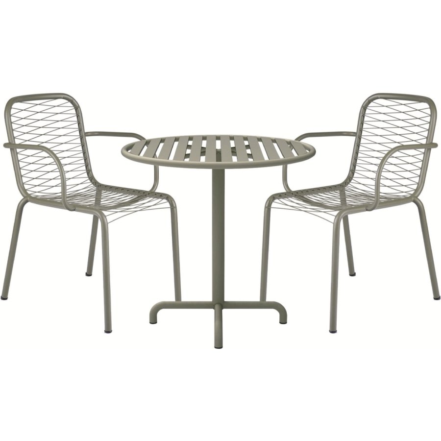 Mandalay Ivy Cafes�t m. 2 Ivy Wire Stole �76 cm, Olivengr�n